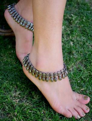 Silver Anklets 1