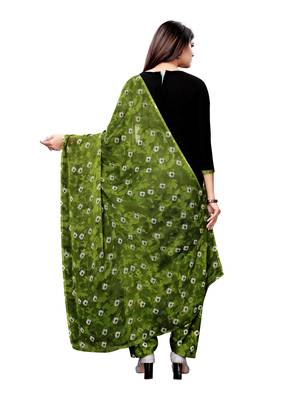 Black Printed Crepe Salwar 4