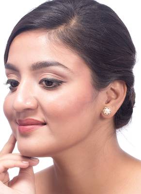 Silver Plated Squiggle Stud Earrings 4