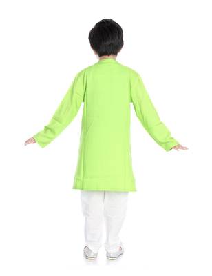 Embroidered Kurta Pajama Set 3