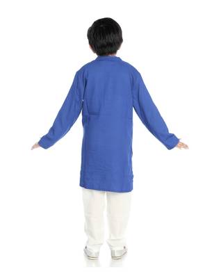 Embroidered Kurta Pajama Set 3