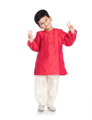 Poly Silk Kurta 1