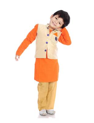 Kurta Pajama With Jacket 1