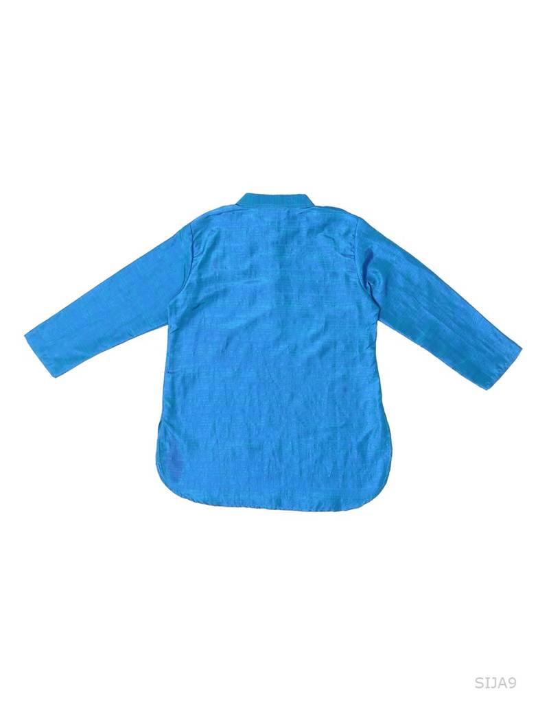 Silk Dhoti Kurta Set