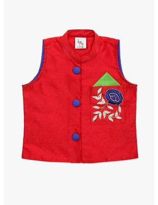 Moti Work Silk Jacket 1