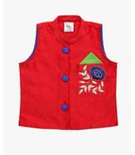 Moti Work Silk Jacket