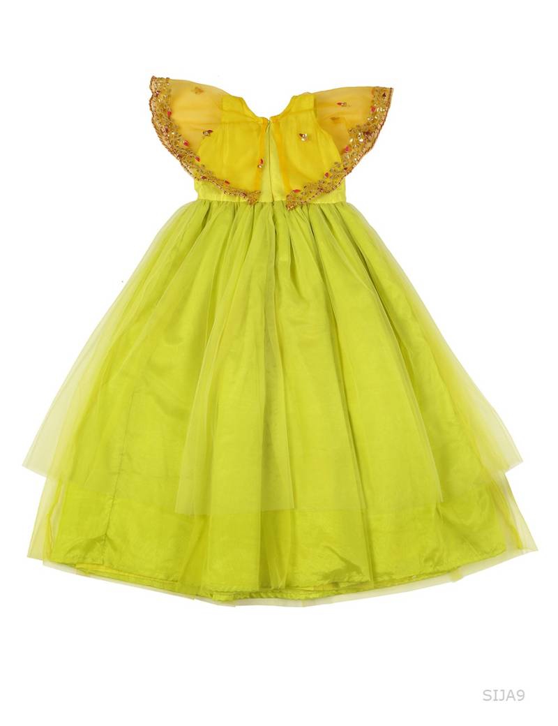 Gotta Patti Work Cape Gown