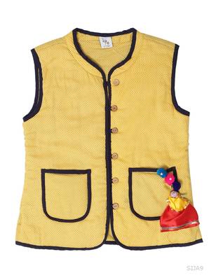 Sanganeri Print Reversible Jacket 1