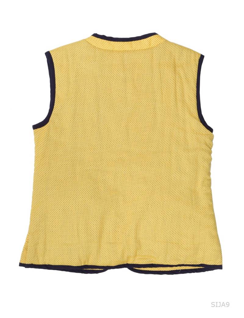 Sanganeri Print Reversible Jacket