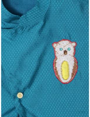 Owl Motif Jacket 2