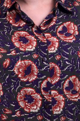Multicolor Printed Rayon Kurti 1