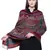 Anekaant Green, Wine & Multicolour Viscose Rayon Floral and Paisley Woven Design Shawl