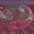 Anekaant Green, Wine & Multicolour Viscose Rayon Floral and Paisley Woven Design Shawl