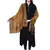 Anekaant Mustard Modal Floral Boder Woven Design Shawl