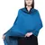 Anekaant turquoise Modal Floral Boder Woven Design Shawl