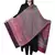 Anekaant Pink & Multicolour Modal Geometrical Woven Design Shawl
