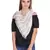 Anekaant Off White and Multicolour Cotton Long Scarf (50X180 cm)