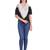 Anekaant Off White and Multicolour Cotton Long Scarf (50X180 cm)