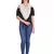 Anekaant Off White and Multicolour Cotton Long Scarf (50X180 cm)