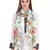 Anekaant Mint Green & Multicolour Modal Printed Floral Frayed Scarf