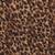 Anekaant Brown & Black Synthetic Polyester Animal Printed Tasselled Scarf.