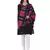 Anekaant Navy & Multicolour Viscose Cotton Checked Woven Design Shawl