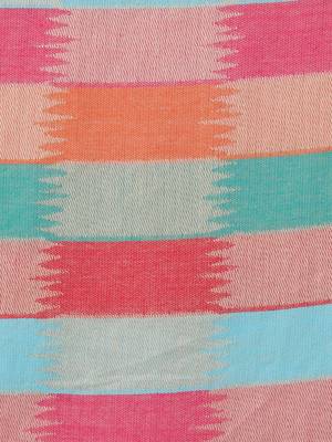 Anekaant Pastels & Beige Multicolour Modal Abstract Geometric Woven Design Shawl 4