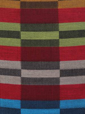 Anekaant Maroon & Multicolour Modal Geometric Woven Design Shawl 4