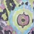 Anekaant Green & Multicolour Viscose Rayon Printed Geometric Frayed Scarf
