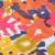Anekaant Yellow & Multicolour Viscose Rayon Printed Geometric Frayed Scarf