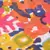 Anekaant Yellow & Multicolour Viscose Rayon Printed Geometric Frayed Scarf