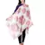Anekaant Pink & Multicolour Viscose Rayon Printed Floral Frayed Scarf