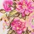Anekaant Pink & Multicolour Viscose Rayon Printed Floral Frayed Scarf