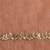 Copper Synthetic Polyester Organza (Poly Silk) Solid Embroidered Sequined Stole