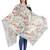 Green/Multi Modal Printed Frayed Scarf (75x200 cm)