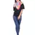 Pink/Multi Modal Printed Frayed Scarf (75x200 cm)