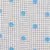 Off White & Blue Modal Woven Design Frayed Stole (70x180 cm)