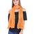 Light Orange Solid Cotton Crinckled Scarf(110X180CM)