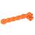 Orange Solid Cotton Crinckled Scarf(110X180CM)