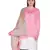 Light Pink & Multicolour Viscose Jacquard  Shawl (70x200 cm)