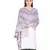 Off White & Multicolour Viscose Shawl (70x200 cm)