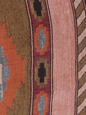 Brown & Multicolour Viscose Shawl (70x200 cm) 4