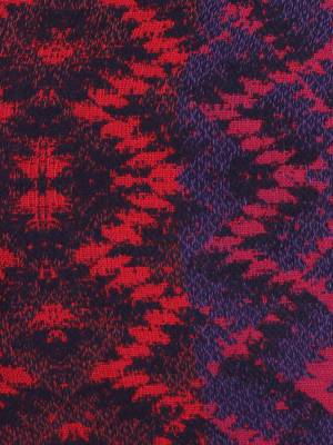 Maroon & Multicolour Modal Jacquard Design Shawl (70X210 cm) 4