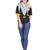 Off White And Multicolour Cotton Tassels Square Scarf (100X100 cm)