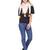 Off White And Multicolour Cotton Tassels Square Scarf (100X100 cm)
