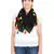 Black Viscose Tassels Square Scarf (100X100 cm)
