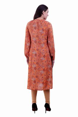 Multicolor Printed Viscose Kurti 4