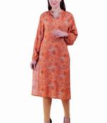 Multicolor Printed Viscose Kurti