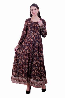 Multicolor Printed Rayon Kurti 1