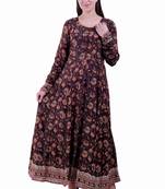 Multicolor Printed Rayon Kurti